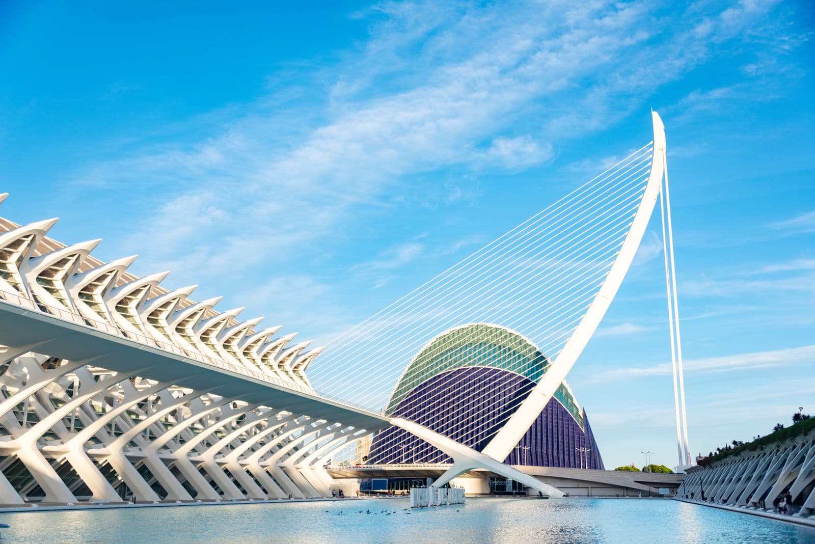 Skyline de la Ciudad de las Artes y las Ciencias de Valencia